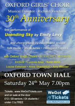'Unending Sky' for Oxford Girls Choir