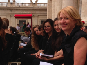 Singing for the Pope at the Vatican!