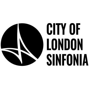 City of London Sinfonia, black and white circular logo
