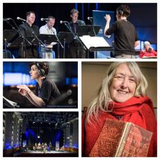 The recording of Mary Beard's 'Amo, Amas, Amusical' at BBC Radio Theatre