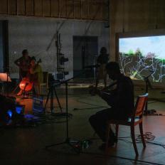 Rehearsals for new work 'Songs of Belonging' at Snape Maltings